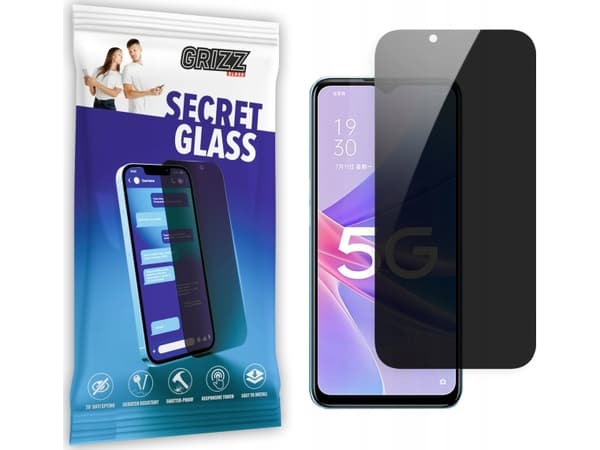 GrizzGlass Privacy glass GrizzGlass SecretGlass Oppo A96 5G