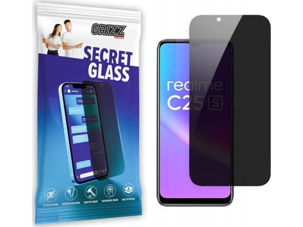 GrizzGlass Sekretessglas GrizzGlass SecretGlass Realme C25s