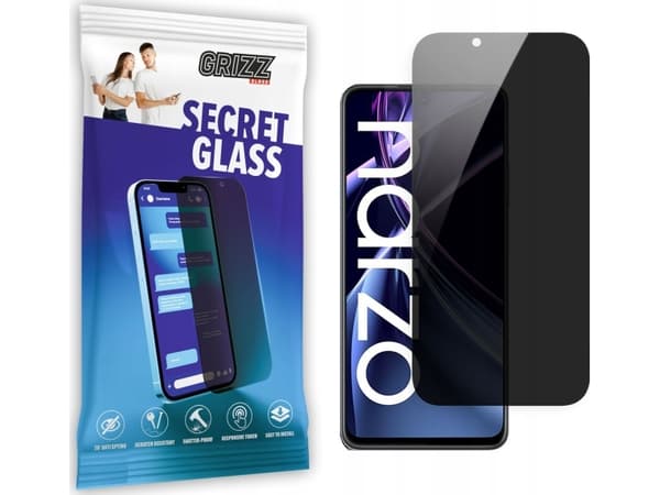 GrizzGlass Privacy Glass GrizzGlass SecretGlass Realme Narzo N55