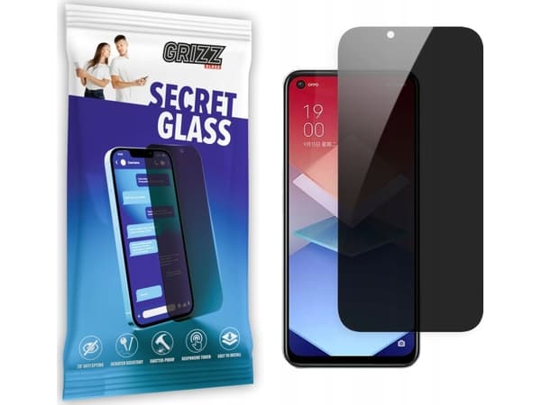 GrizzGlass yksityisyyslasi GrizzGlass SecretGlass Oppo K10x