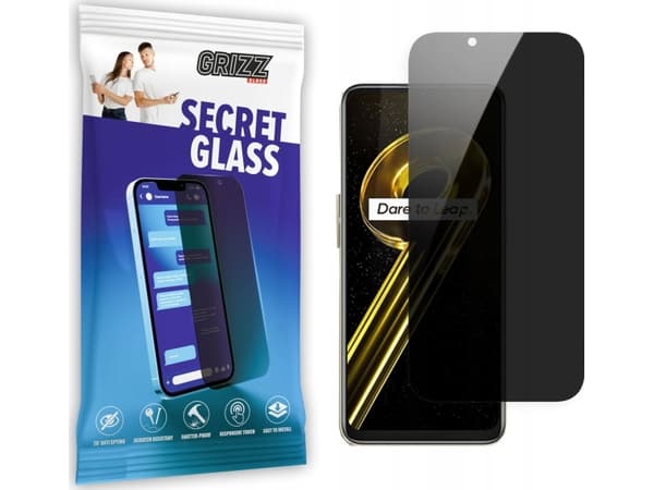 GrizzGlass Privacy Glass GrizzGlass SecretGlass Realme 9i 5G