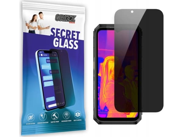 GrizzGlass Privacy glass GrizzGlass SecretGlass Ulefone Armor 18t