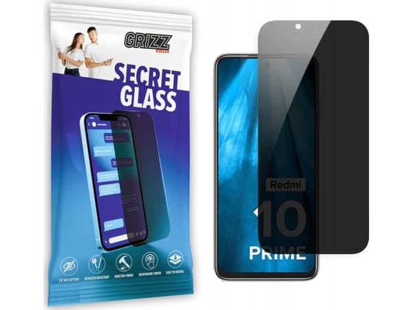 GrizzGlass Privatiseringsglas GrizzGlass SecretGlass Xiaomi Redmi 10 Prime 2022