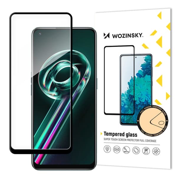 Wozinsky Realme 9 Pro Plus Härdat Glas Skärmskydd Full Glue