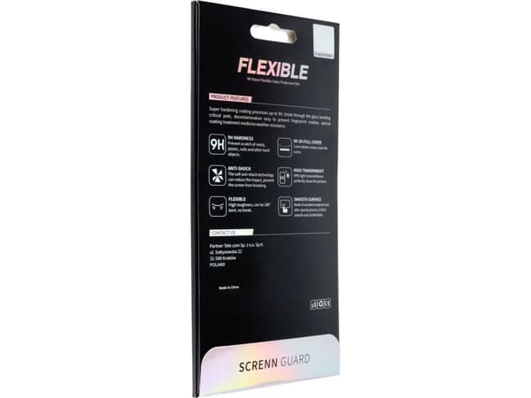 Bestsuit Flexibel 5D Full Glue hybridglas för Samsung Galaxy A32 LTE svart