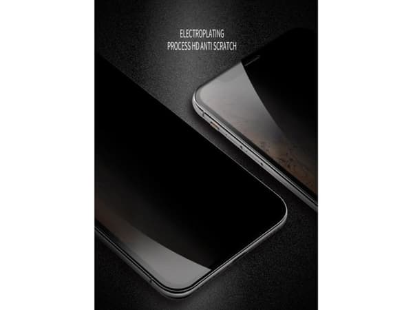 Partner Tele.com Szkło hartowane X-ONE Full Cover Extra Strong Privacy - do iPhone 11 Pro Max (full glue) czarny