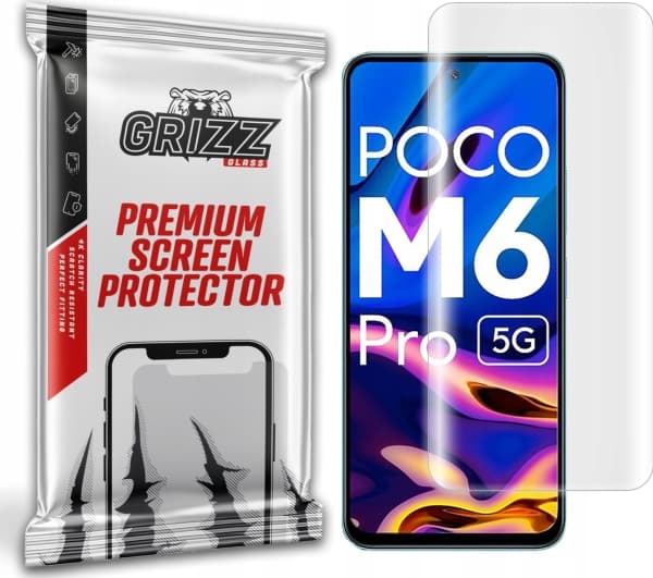 GrizzGlass GrizzGlass Hydrofilm Xiaomi POCO M6 Pro hydrogelfilm