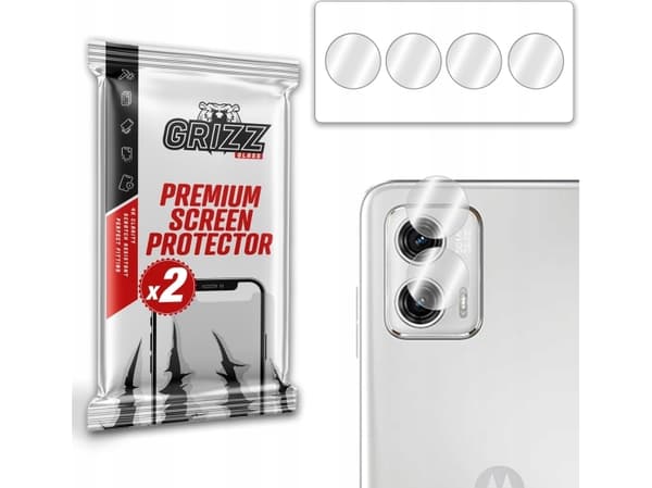 GrizzGlass Szkło na aparat GrizzGlass HybridGlass Kamera Motorola Moto G73