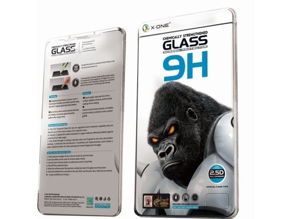 Partner Tele.com X-ONE helskal extra starkt härdat glas - för iPhone 12 Pro Max 6.7 (helskal) svart