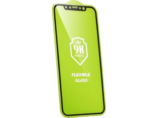 Bestsuit Joustava 5D Full Glue hybridi lasi Samsung Galaxy A52 5G musta