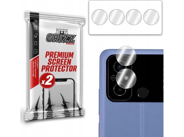 GrizzGlass HybridGlass Kameraglas Xiaomi Poco C55