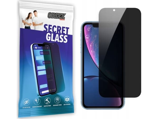 GrizzGlass Privatiseringsglas GrizzGlass SecretGlass Apple iPhone XR