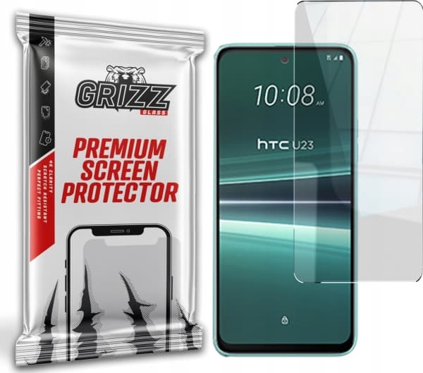 GrizzGlass Szkło hybrydowe GrizzGlass HybridGlass HTC U23