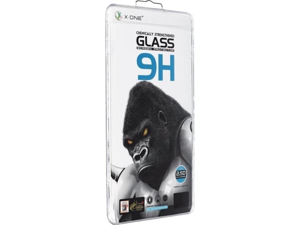 Partner Tele.com Herdet glass X-ONE 3D Full Cover - for Samsung Galaxy S22 Ultra (case-friendly) - fungerende leser