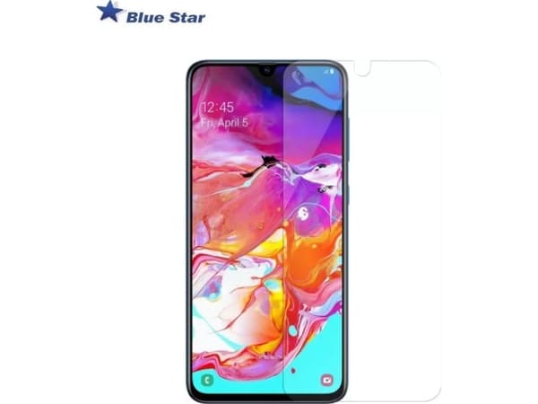 Blue Star BS Tempered Glass 9H Extra Shock skirta Samsung Galaxy A70, Skaidrus