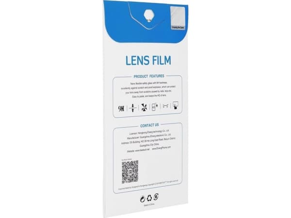 Partner Tele.com Flexibelt Nano Glass härdat glas för bakre kamera - för iPhone 11 Pro Max