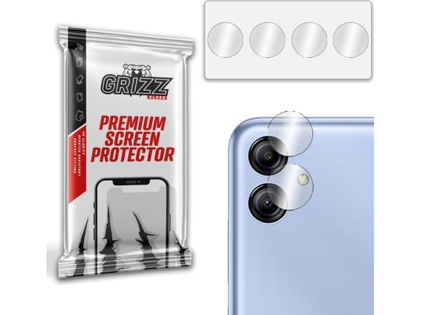 GrizzGlass Szkło na aparat GrizzGlass HybridGlass kamera Samsung Galaxy A04e