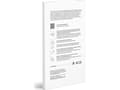 Miniatyrbilde 2 av 2: Partner Tele.com Blue Star 5D herdet glass - for iPhone 7/8/SE 2020 4.7 (hellim) hvit
