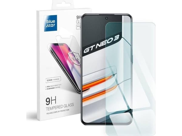 Blue Star härdat glas - för Realme GT Neo 3