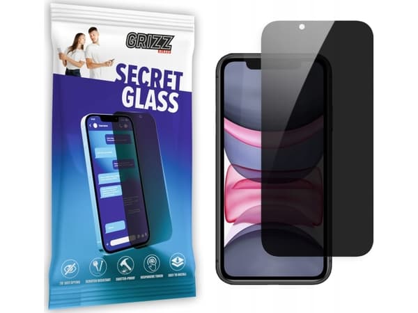 GrizzGlass GrizzGlass SecretGlass personvernglass Apple iPhone 11