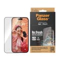 Miniatyrbilde 1 av 5: PanzerGlass™ | Ultra-Wide Fit - Skjermbeskyttelse for mobiltelefon - Re:fresh | Apple iPhone 15