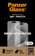 Miniatyrbild 2 av 5: PanzerGlass™ | Skärmskydd - Classic-Fit | Apple iPhone 15 Pro