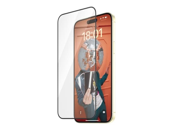 PanzerGlass™ | Ultra-Wide Fit - Skjermbeskyttelse for mobiltelefon - Re:fresh | Apple iPhone 15 Plus