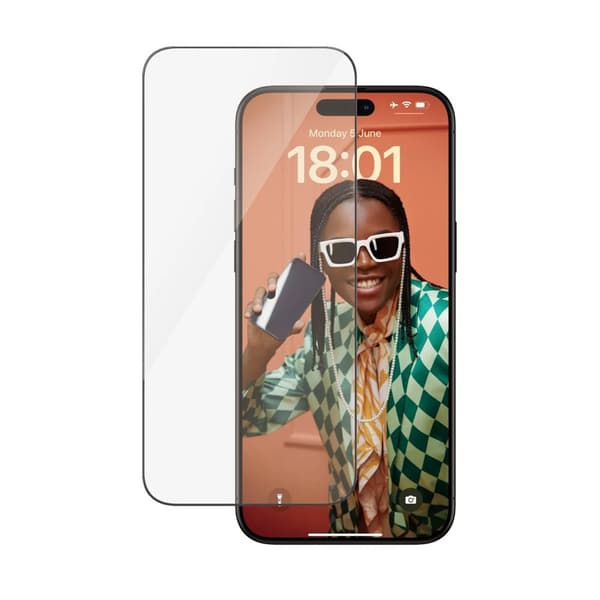 PanzerGlass™ | Skjermbeskytter - Ultra-Wide Fit | Apple iPhone 15 Pro Max