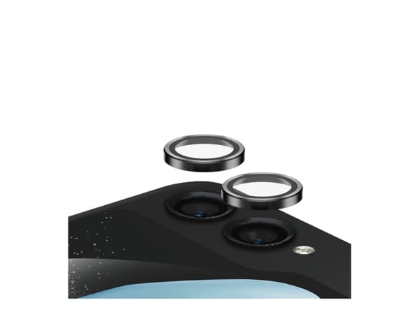 PanzerGlass Samsung Galaxy Hoops for new Z Flip4 2023 Black, Samsung, Galaxy Z Flip5, Asennus kuivana, Naarmuuntumisenkestävä, Iskunkestävä, Musta, L