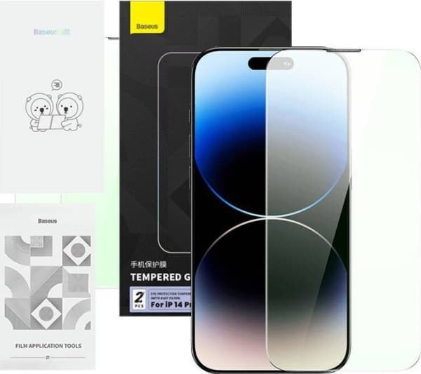 Baseus Herdet glass privatisering Baseus Crystal Series iPhone 14 PRO