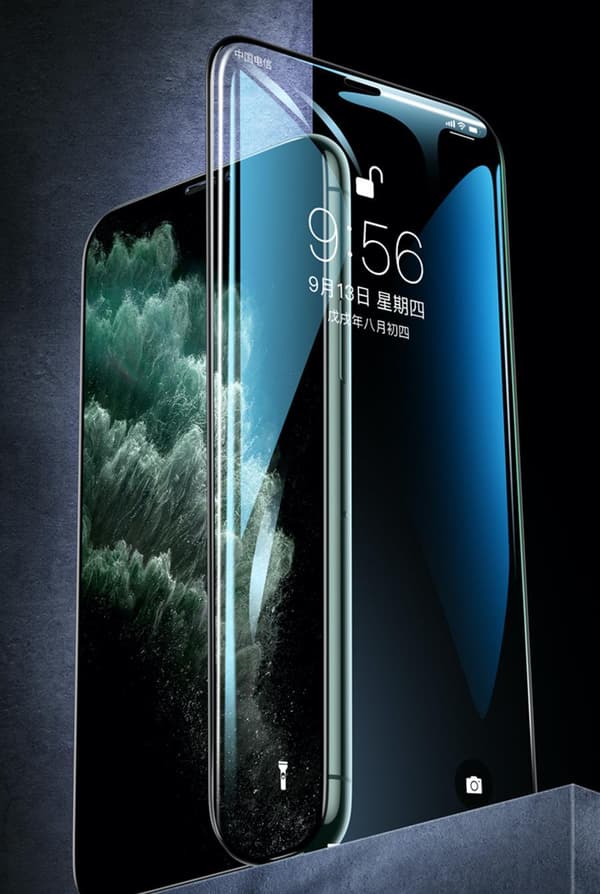 2 PACK- Skärmskydd härdat glas iPhone 13, Pro & Max anti blått-ljus