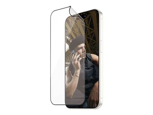 PanzerGlass™ | Ultra-Wide Fit - Skjermbeskyttelse for mobiltelefon - Matrix Protection | Apple iPhone 15 Pro