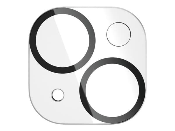 PanzerGlass™ | PicturePerfect - Objektiv skydd för mobiltelefon - ramfarve sort | Iphone 15/15 Plus