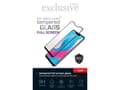 Miniatyrbilde 2 av 3: Insmat Exclusive - Skjermbeskyttelse for mobiltelefon - fullskjerm, 9H Brilliant - 2.5D - glass - rammefarge svart - for Apple iPhone 15 Pro