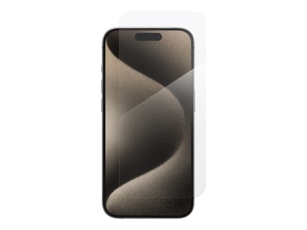 ZAGG InvisibleShield Glass Elite - Skjermbeskyttelse for mobiltelefon - glass - for Apple iPhone 15 Pro