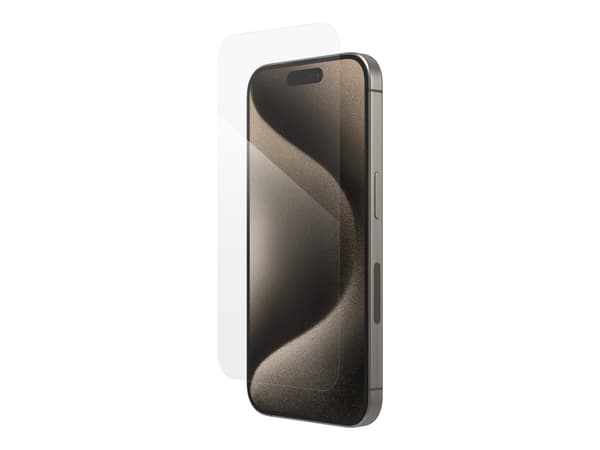 ZAGG InvisibleShield Glass Elite - Skjermbeskyttelse for mobiltelefon - glass - for Apple iPhone 15 Pro
