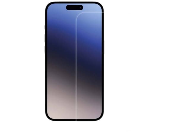 Vivanco 63939, Apple, iPhone 15 Pro, Skittbestandig, Slagbestandig, Ripebestandig, Knusesikker, Gjennomsiktig, 1 stykker