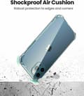 Miniatyrbild 3 av 4: iPhone 15 Pro Max - Bumper Extra Stöttåligt Slim Mjuk Skal