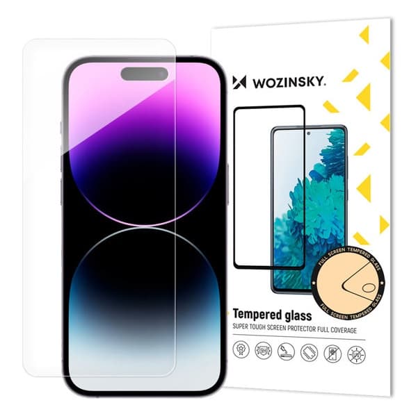 Skärmskydd iPhone 15 PRO Härdat Glas Wozinsky
