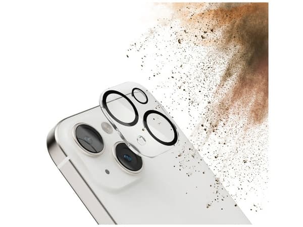 Hama 00219927, Apple, iPhone 15 / 15 Plus, Stötsäker, Reptålig, Transparent, 1 styck