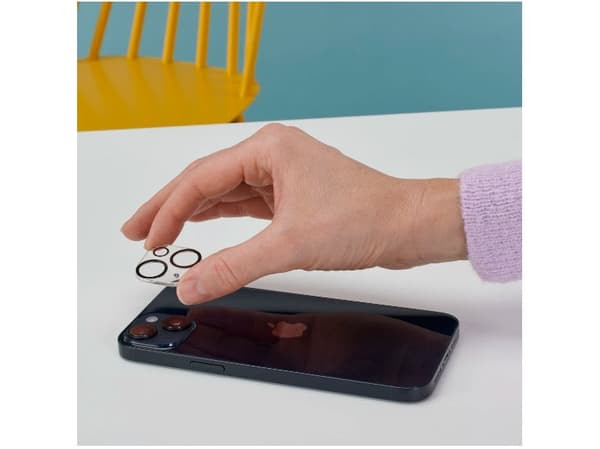 Hama 00219927, Apple, iPhone 15 / 15 Plus, Stötsäker, Reptålig, Transparent, 1 styck