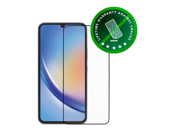 dbramante1928 Eco-shield - Skjermbeskyttelse for mobiltelefon - rammefarge svart - for Samsung Galaxy A34 5G