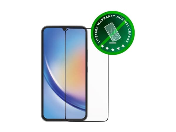 dbramante1928 Eco-shield - Skjermbeskyttelse for mobiltelefon - rammefarge svart - for Samsung Galaxy A34 5G