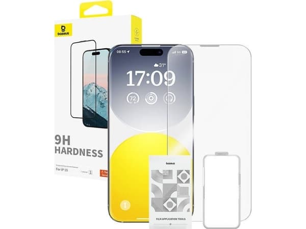 Baseus Diamond 0.3mm karkaistu lasi iPhone 15:lle