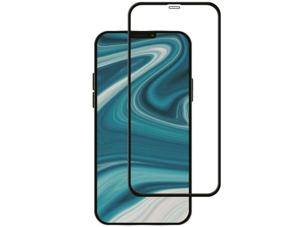Skjermbeskytter iPhone 12/iPhone 12 Pro Svart