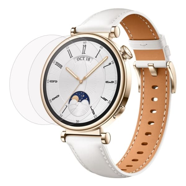 2-Pack Huawei Watch GT 4 41mm Härdat Glas Skärmskydd