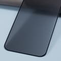 Miniatyrbild 3 av 8: för iPhone 15 Pro Härdat glas 180-graders anti-spion Privacy 2st