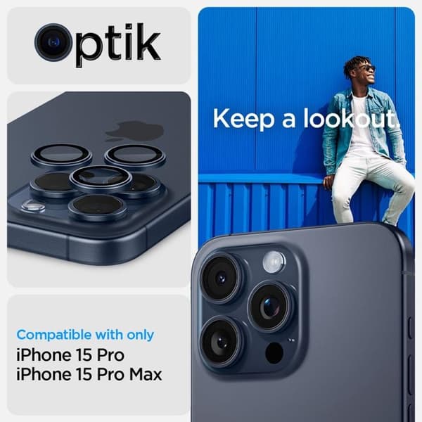 Spigen Linsskydd iPhone 14 Pro/15 Pro/16 Pro/14 Pro Max/15 Pro Max/16 Pro Max
