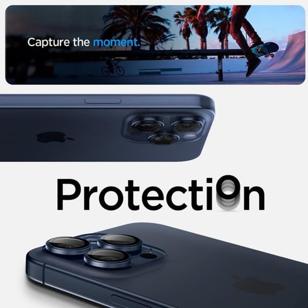 Spigen Linsskydd iPhone 14 Pro/15 Pro/16 Pro/14 Pro Max/15 Pro Max/16 Pro Max