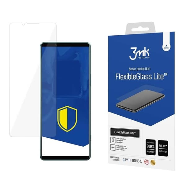 3MK Sony Xperia 5 IV  Hybrid Okrossbart Glas FlexibleGlass Lite